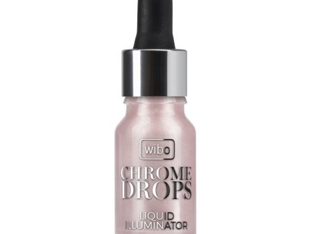 Chrome Drops Liquid Illuminator płynny rozświetlacz do twarzy i ciała 1 9ml For Cheap