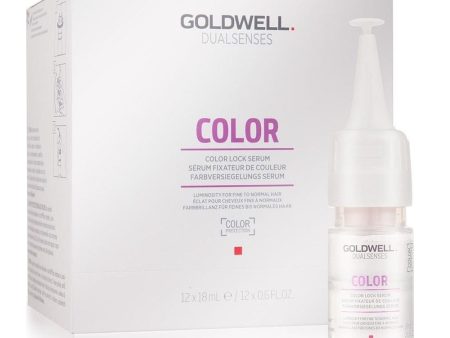 Dualsenses Color Intensive Conditioning Serum intensywne serum utrwalające kolor dla włosów normalnych i cienkich 12x18ml Fashion