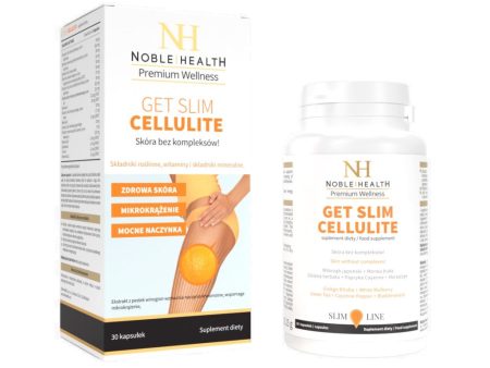 Get Slim Cellulite suplement diety wspomagający spalanie tłuszczu 30 kapsułek Supply