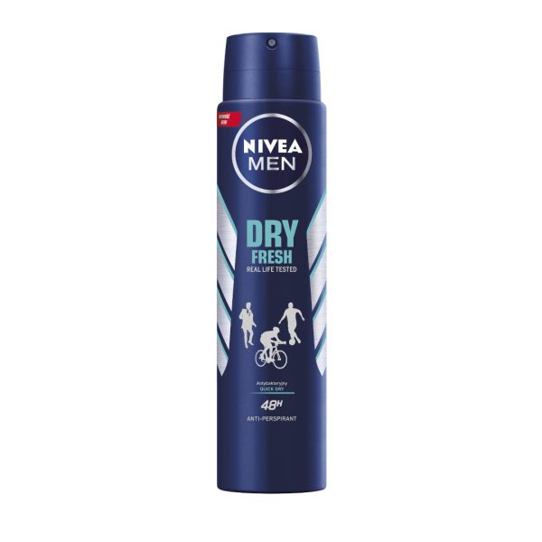 Men Dry Fresh antyperspirant spray 250ml For Cheap