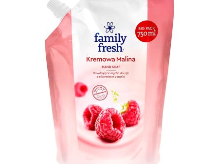 Kremowa Malina nawilżające mydło do rąk z ekstraktem z malin 750ml Fashion