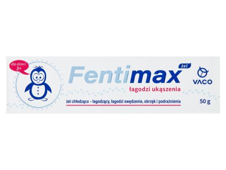 Fentimax żel chłodząco-łagodzący na ukąszenia 50g Sale