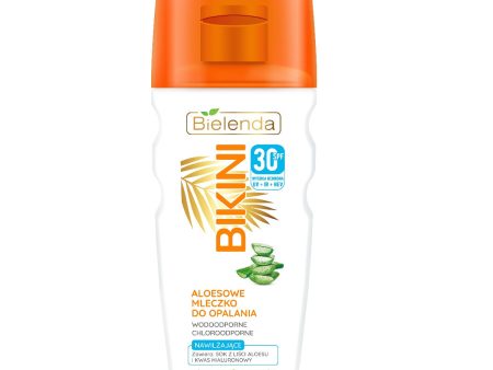 Bikini aloesowe mleczko do opalania SPF30 200ml Sale