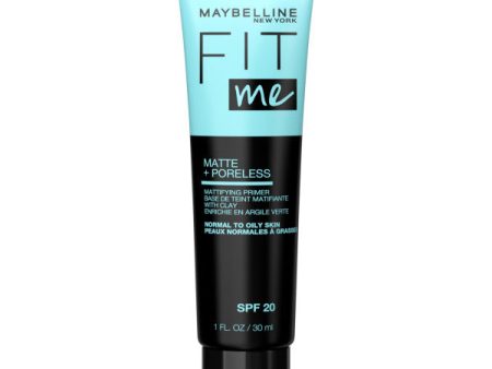 Fit Me Matte+Poreless Mattifying Primer matująca baza pod makijaż 30ml For Discount