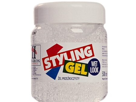 Styling Gel Wet Look nabłyszczający żel do stylizacji włosów Biały 500ml Hot on Sale