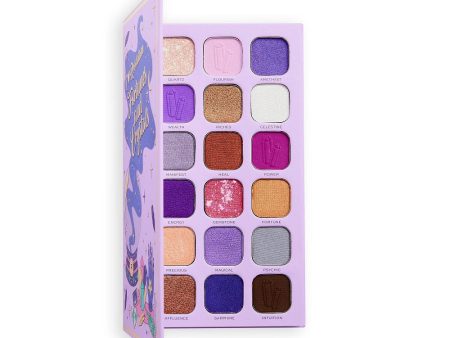 I Heart Revolution Book Of Spells Eyeshadow Palette paleta cieni do powiek Fortunes and Crystals 18g Supply