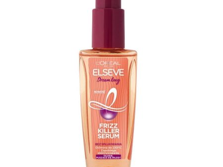 Elseve Dream Long Frizz Killer serum przeciw puszeniu się włosów bez spłukiwania 100ml Online now