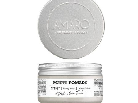 Matte Pomade mocno utrwalająca pomada matująca do stylizacji włosów Strong Hold 100ml For Sale