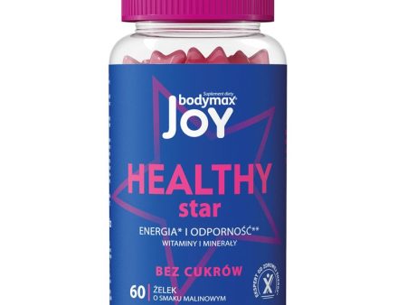 Joy Healthy Star energia i odporność suplement diety 60 żelek o smaku malinowym Sale