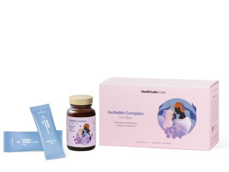 FertileMe Complex For Men suplement diety dla wsparcia płodności i funkcji rozrodczych dla mężczyzn 30 kapsułek + 30 saszetek For Discount