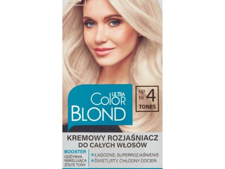 Ultra Color Blond kremowy rozjaśniacz do całych włosów do 4 tonów Cheap