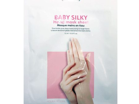 Baby Silky Hand Mask Sheet regenerująco-nawilżająca maseczka do rąk w formie bawełnianych rękawiczek 15ml Online