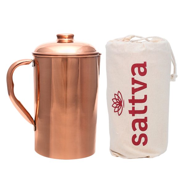 Dzbanek miedziany gładki Plain Jug 1250ml Online now