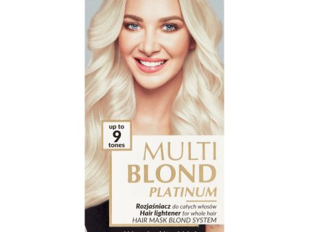 Multi Blond Platinum rozjaśniacz do całych włosów do 9 tonów Online now