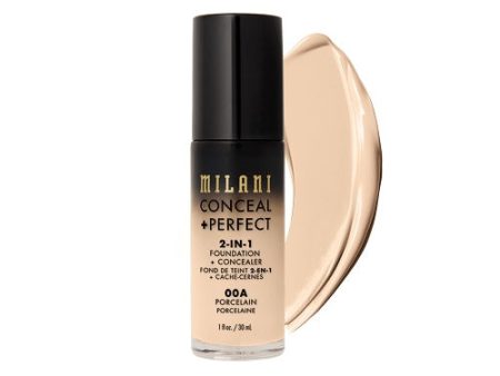 Conceal + Perfect 2-in-1 Foundation + Concealer kryjący podkład do twarzy 00A Porcelain 30ml Online now