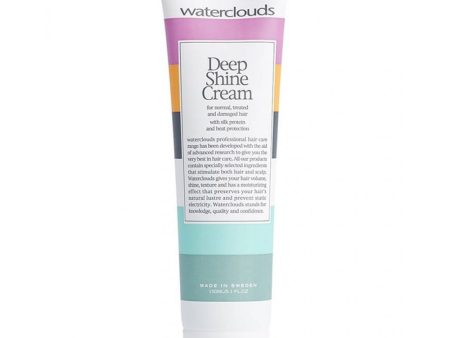 Deep Shine Cream nabłyszczający krem do stylizacji z naturalnym jedwabiem odbudowujący włosy 150ml Online Sale