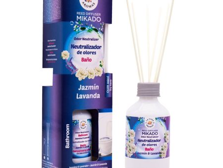 Special Odor Neutralizer Reed Diffuser Bathroom patyczki zapachowe Jaśmin i Lawenda 100ml For Cheap