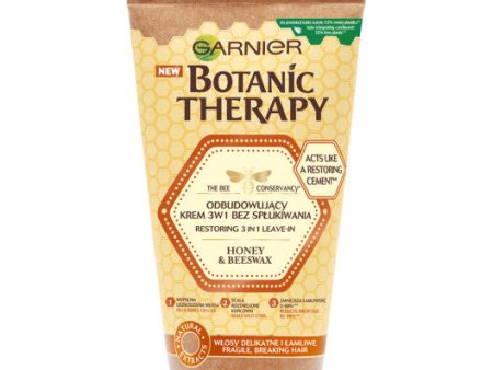 Botanic Therapy Honey&Beeswax odbudowujący krem 3w1 bez spłukiwania Miód i Wosk Pszczeli 150ml For Cheap