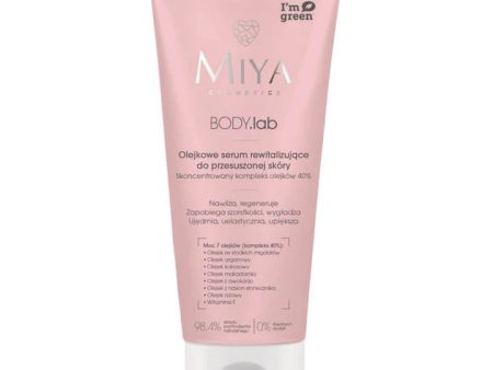 BODY.lab olejkowe serum rewitalizujące do przesuszonej skóry z kompleksem olejków 4% 200ml Hot on Sale