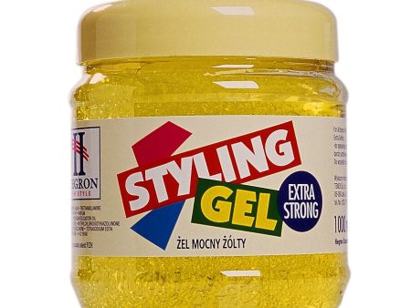 Styling Gel Extra Strong żel do stylizacji włosów Żółty 1000ml on Sale