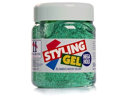 Styling Gel Mega Hold żel do stylizacji włosów Zielony 500ml Online Sale