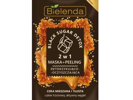 Black Sugar Detox maska+peeling 2w1 detoksykująco-oczyszczająca 8g Online Sale