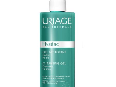 Hyseac Cleansing Gel oczyszczający żel do mycia twarzy i ciała 500ml Online now