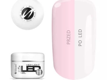 High Light Led Gel średniogęsty jednofazowy żel do paznokci Pink 100g Online Sale