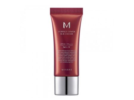 M Perfect Cover BB Cream SPF42 PA+++ wielofunkcyjny krem BB No.27 Honey Beige 20ml Fashion