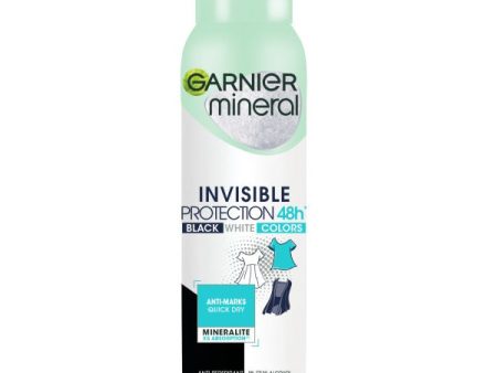 Mineral Invisible Protection Clean Cotton antyperspirant spray 150ml For Discount