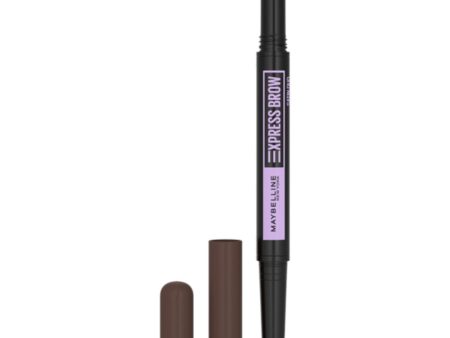 Express Brow Satin Duo dwustronna kredka do brwi 04 Dark Brown 0.71g Hot on Sale