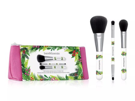 Limited Edition Face & Brush Trio zestaw trzech pędzli do makijażu Online Sale