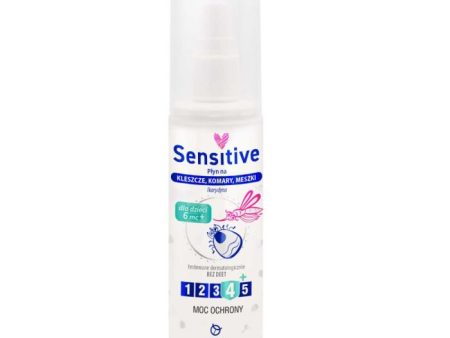 Sensitive płyn na kleszcze. komary i meszki 80ml Hot on Sale