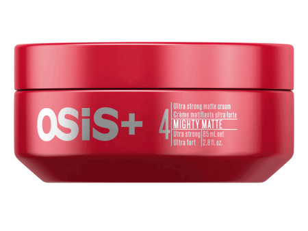 Osis+ Mighty Matte ultramocny krem matujący do włosów 4 Ultra Strong 85ml Online now