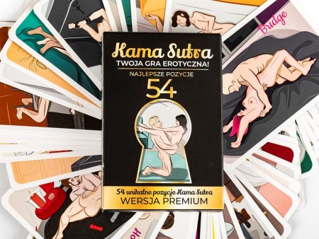 Kama Sutra Premium karty do gry z 54 pozycjami Hot on Sale