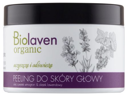 Odświeżający peeling do skóry głowy Olej z Pestek Winogron & Olejek Lawendowy 150ml Online now