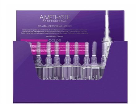 Amethyste Color Re-vital Restoring Lotion ampułki chroniące kolor 10x10ml on Sale