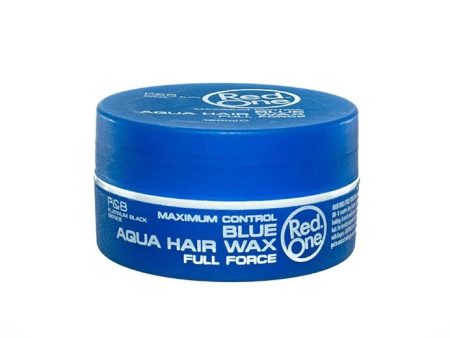 Aqua Hair Gel Wax Full Force wosk do włosów Blue 150ml Sale