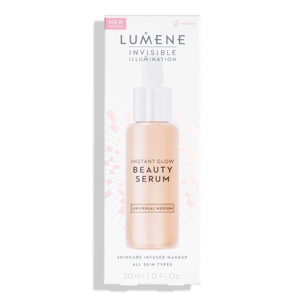 Invisible Illumination Instant Glow Beauty Serum rozświetlające serum do twarzy Universal Medium 30ml Hot on Sale