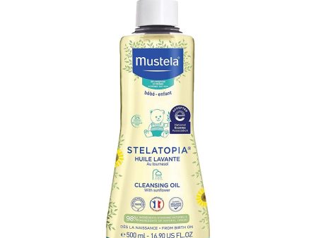 Stelatopia Cleansing Oil olejek do mycia dla dzieci i niemowląt od 1 dnia życia 500ml Online now