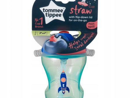 Straw Cup kubek niekapek ze słomką 7m+ Boy 230ml Cheap