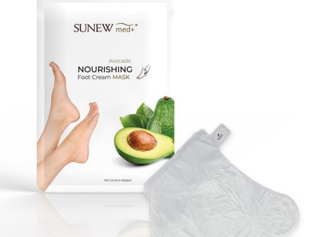 Nourishing Foot Cream Mask regenerująca maska do stóp w formie skarpetek Awokado Cheap