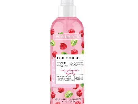 Eco Sorbet tonik w mgiełce nawilżająco-kojący Malina 200ml For Discount