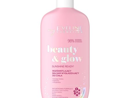 Beauty & Glow rozświetlający balsam wygładzający do ciała 350ml Sale