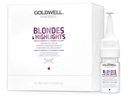 Dualsenses Blondes&Highlights Color Lock Serum intensywne serum do włosów farbowanych 12x18ml Discount