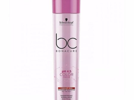 BC Bonacure pH 4.5 Color Freeze Vibrant Red Shampoo szampon do czerwonych odcieni włosów 250ml Online Hot Sale