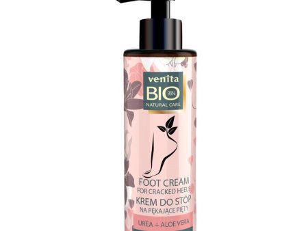 Bio Natural Care Foot Cream regenerujący bio krem na pękające pięty Mocznik + Ekstrakt z Aloesu 100ml Hot on Sale