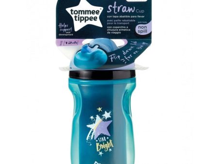 Straw Cup bidon ze słomką niekapek 12m+ Boy 260ml Discount