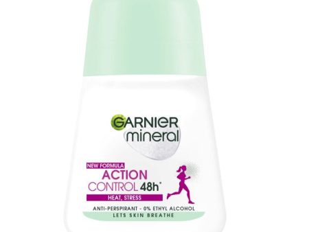 Mineral Action Control antyperspirant w kulce 50ml For Sale