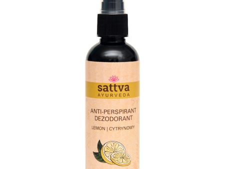 Ayurveda Anti-Perspirant naturalny antyperspirant w spray u Cytrynowy 80ml Supply